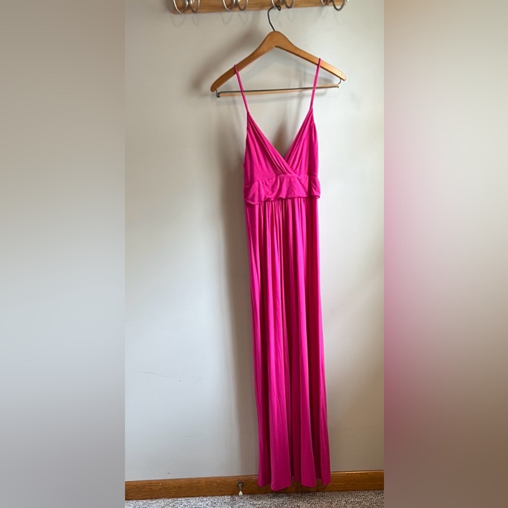 HOT PINK MAXI DRESS XL